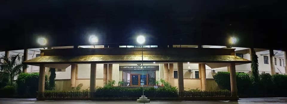 Hidayatullah National Law University campus
