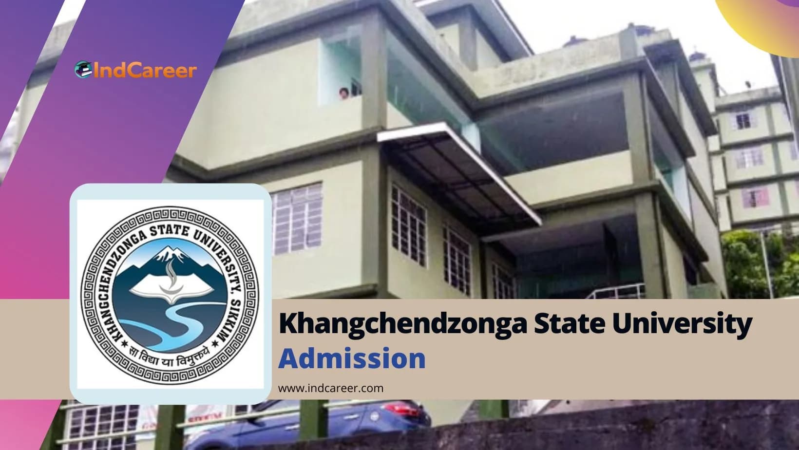 Khangchendzonga State University (Formerly Sikkim State University) campus