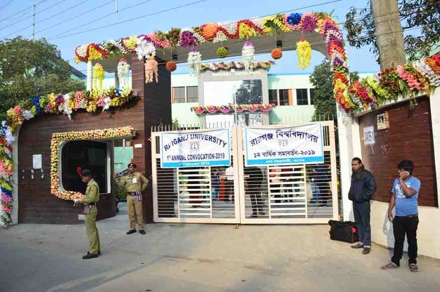Raiganj University campus