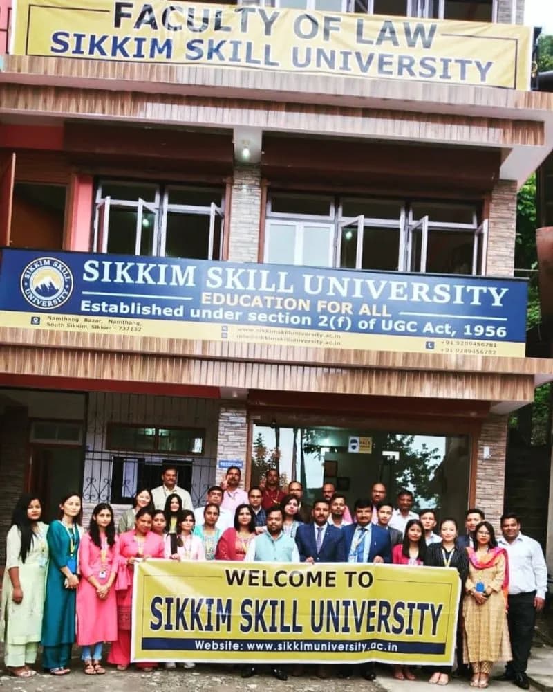 Sikkim Skill University  campus