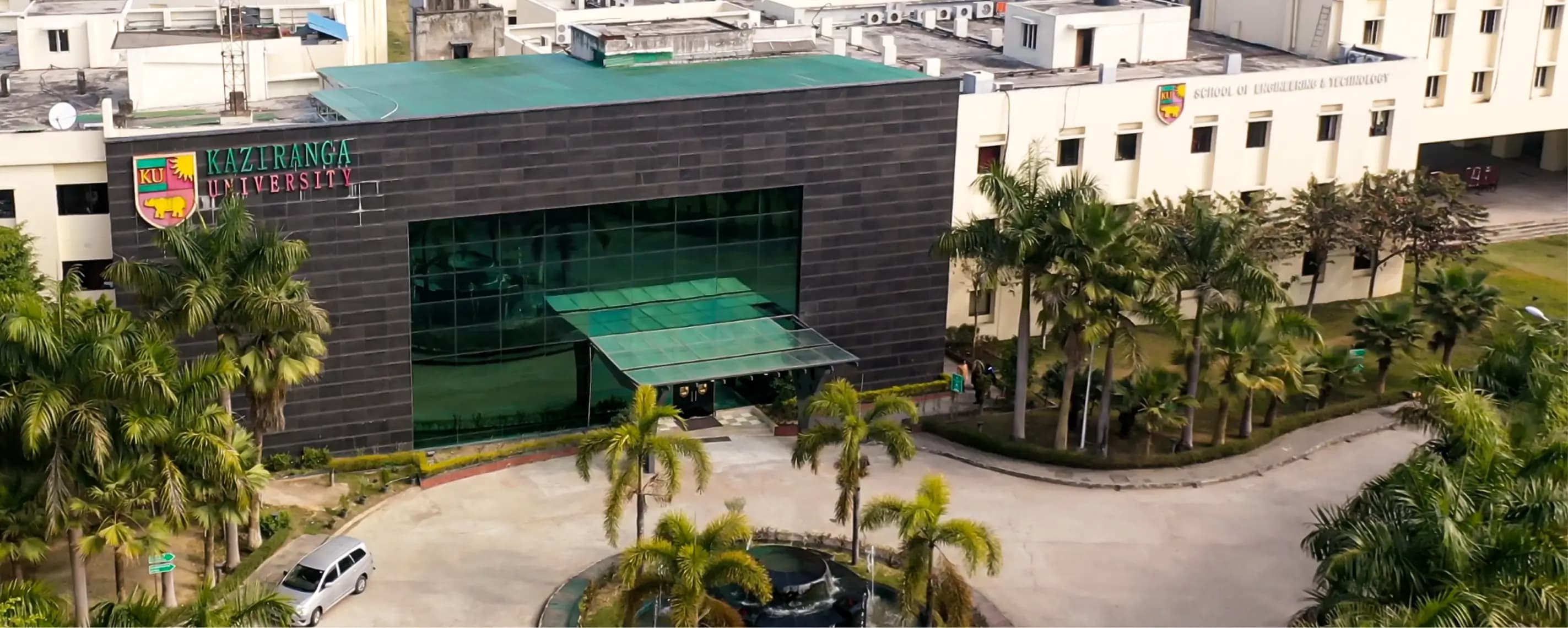 The Assam Kaziranga University campus