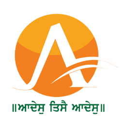 Adesh University  logo