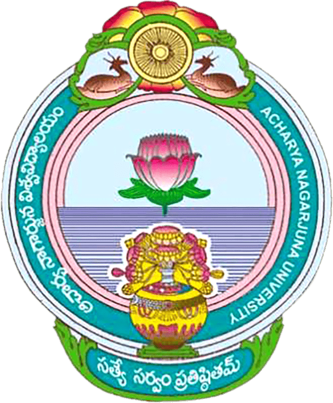 Acharya Nagarjuna University logo