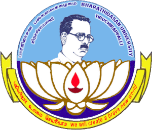 Bharathidasan University logo