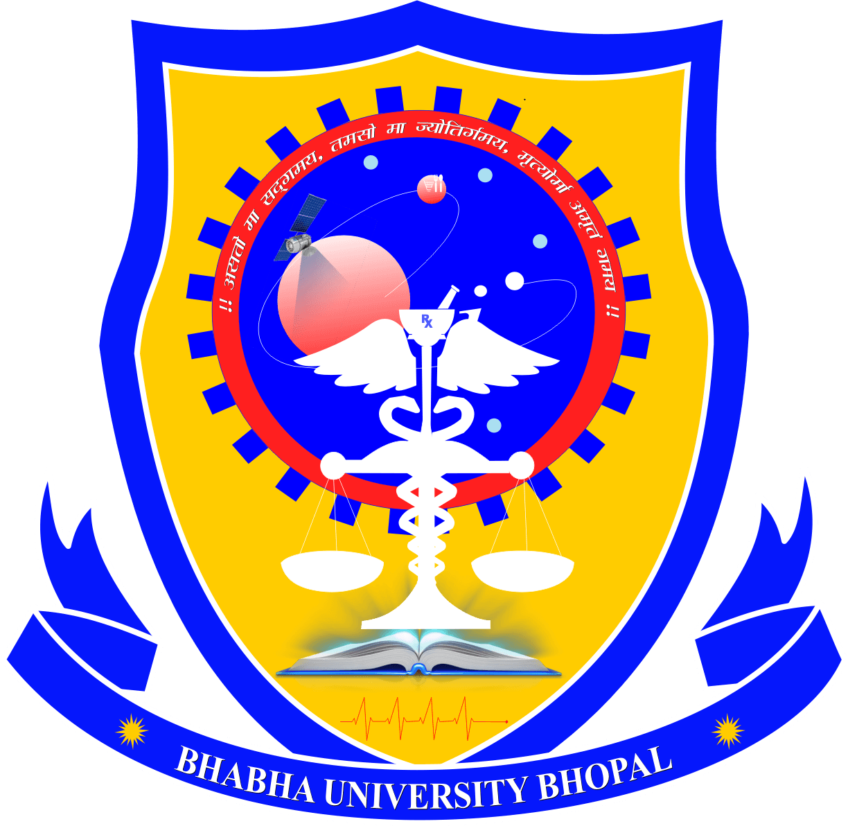 Bhabha University logo