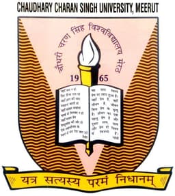 Choudhary Charan Singh University logo