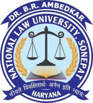 Dr. B.R. Ambedkar National Law University logo