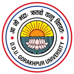 Deen Dayal Upadhyay Gorakhpur University logo