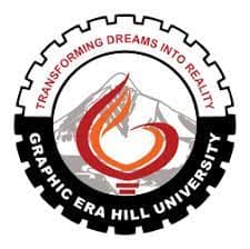 Graphic Era Hill University logo