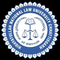 Hidayatullah National Law University logo