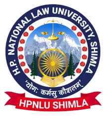 Himachal Pradesh National Law University logo