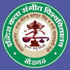 Indira  Kala  Sangeet  Vishwavidyalaya logo