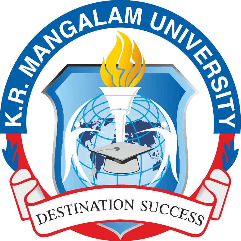 K.R. Mangalam University logo