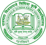 Rajmata Vijayaraje Scindia Krishi Vishwavidyalaya logo