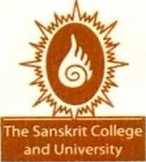Sanskrit College and University logo
