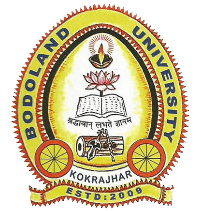 Bodoland  University logo