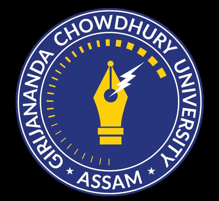 Girijananda Chowdhury University logo