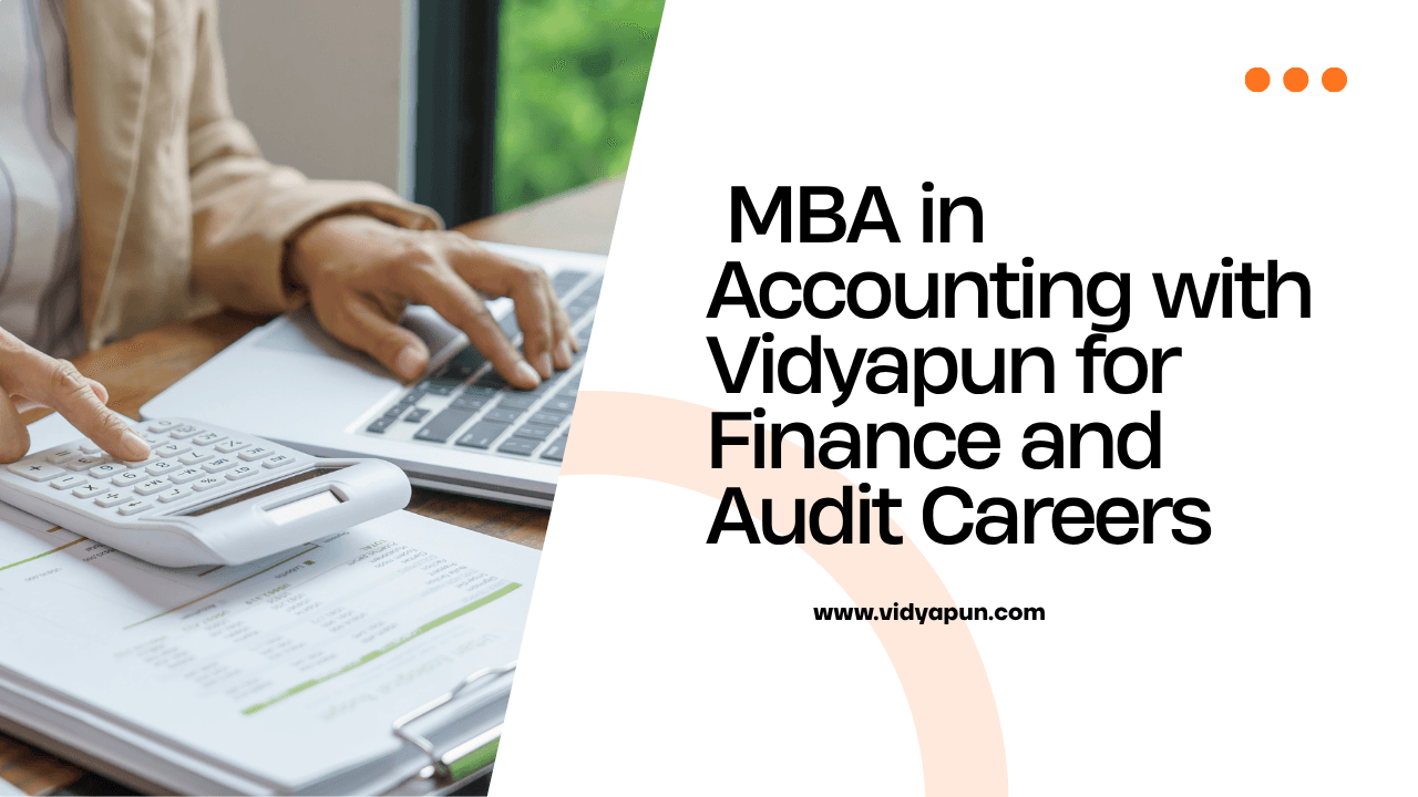  MBA in Accounting with Vidyapun for Finance and Audit Careers