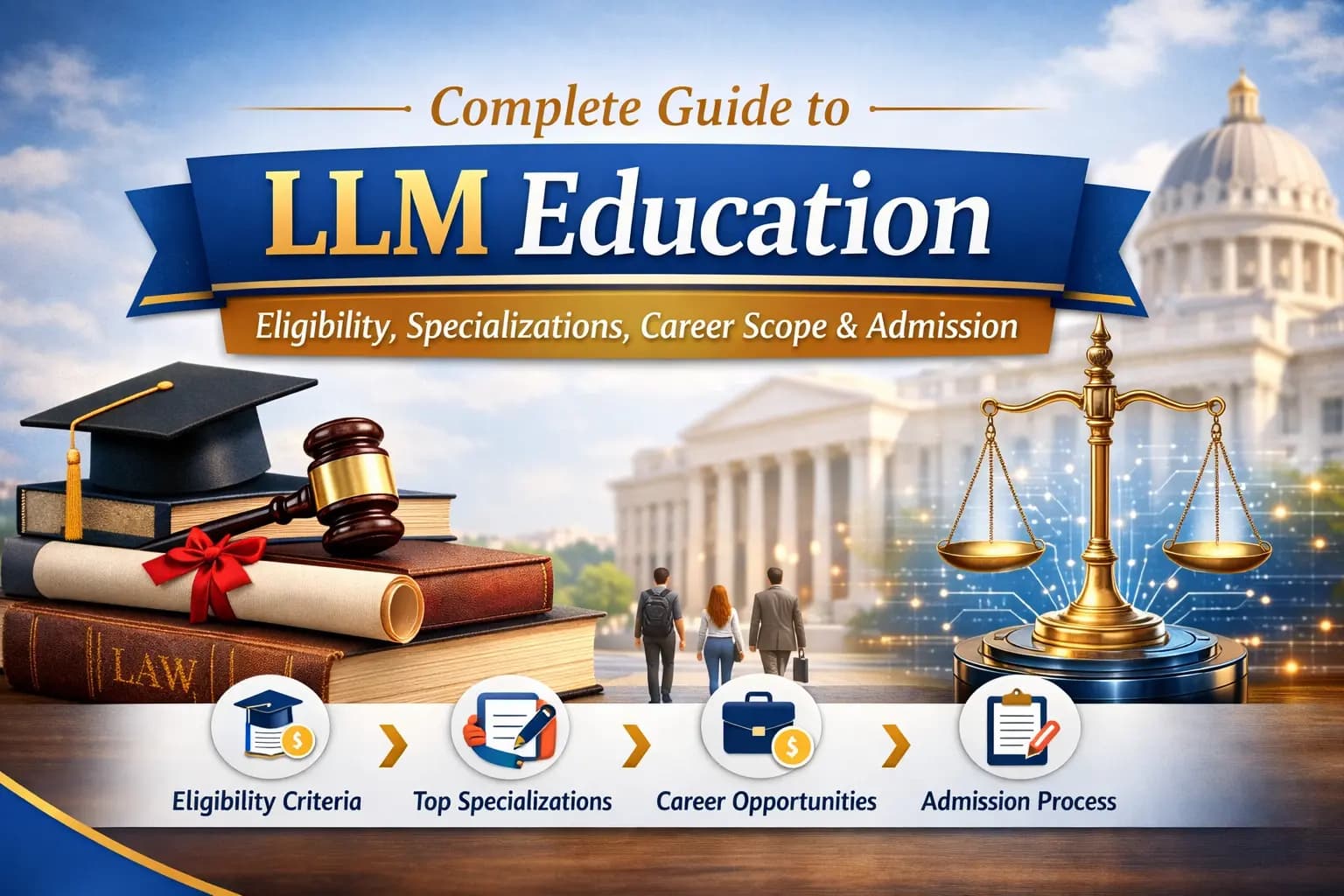Complete Guide to LLM Education: Eligibility, Specializations, Career Scope & Admission