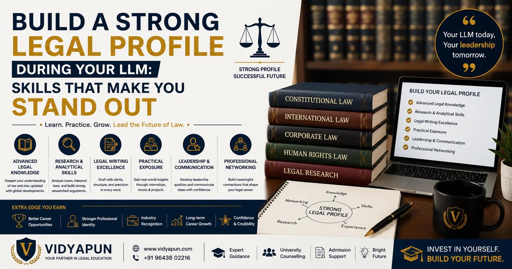 Build a Strong Legal Profile During Your LLM: Skills That Make You Stand Out