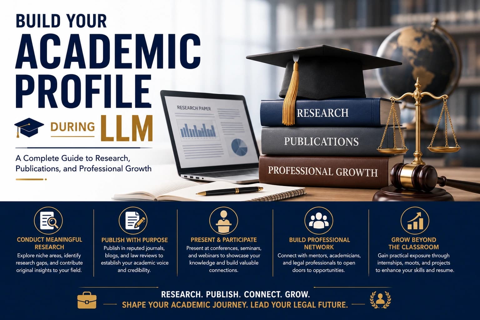 Build Your Academic Profile During LLM: A Complete Guide to Research, Publications, and Professional Growth