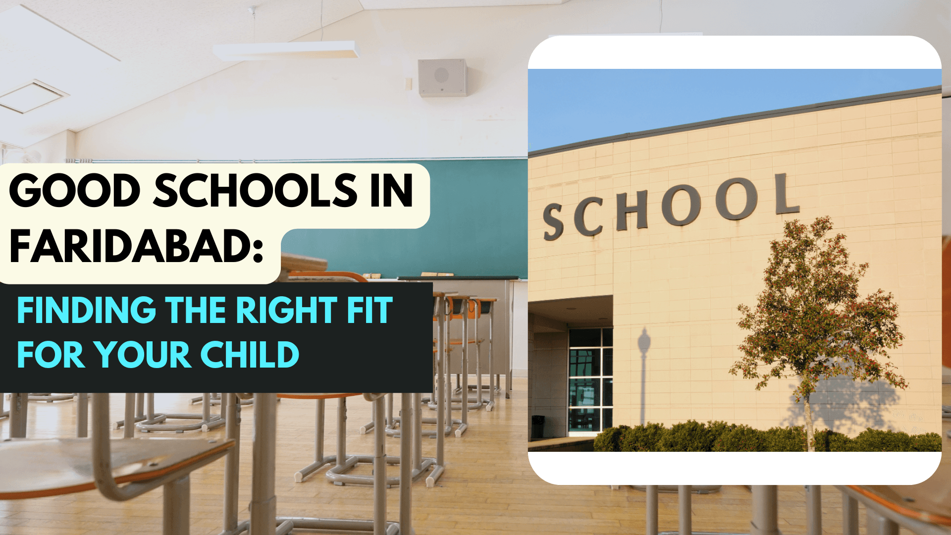 Good Schools in Faridabad: Finding the Right Fit for Your Child