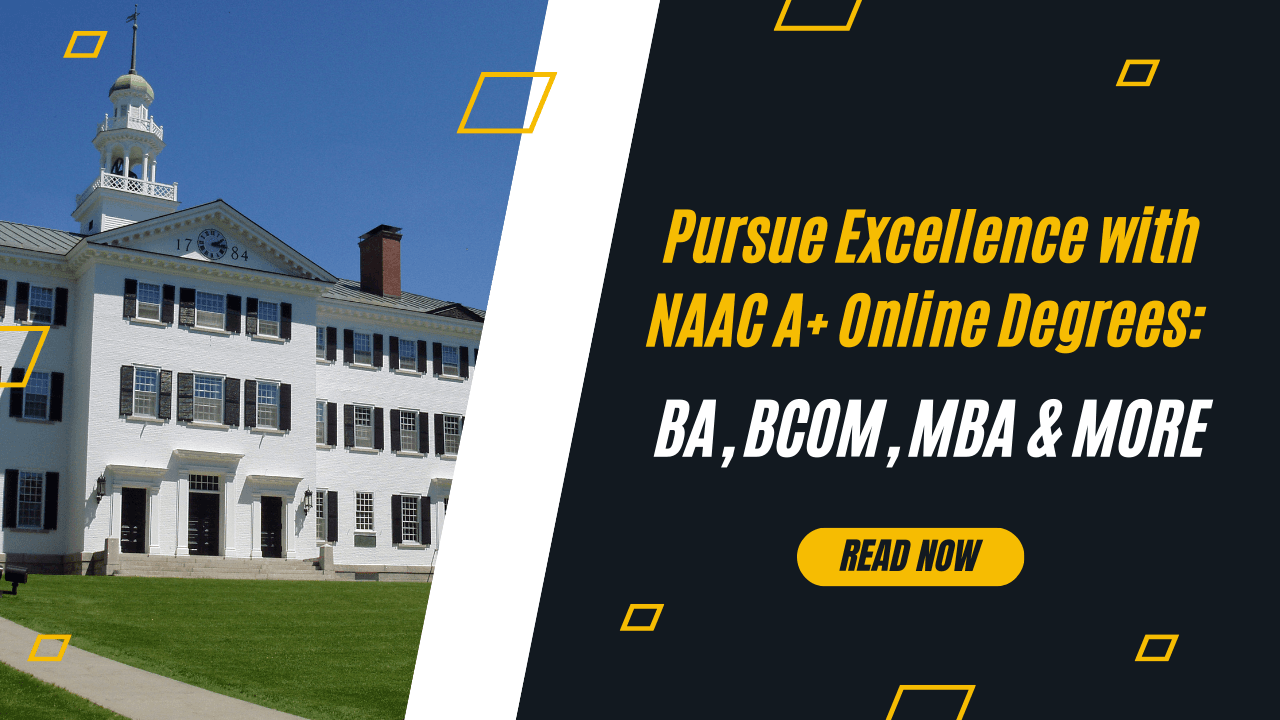 NAAC A+ Online Degrees | BA, BCom, MBA | UGC-Approved | Vidyapun.com
