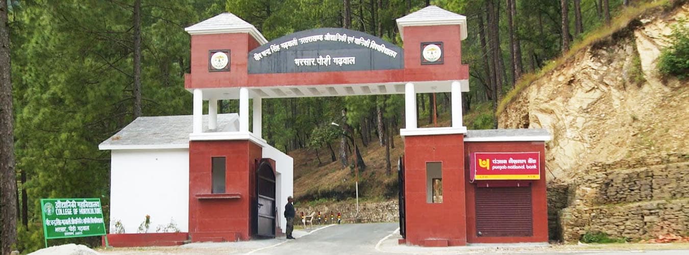 Veer Chandra Singh Garhwali Uttarakhand University of Horticulture & Forestry campus