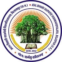 Atal Bihari Vajpayee Vishwavidyalaya (Formerly Bilaspur Vishwavidyalaya) logo