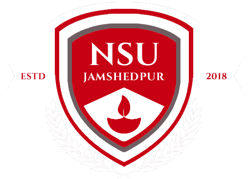 Netaji Subhas University logo