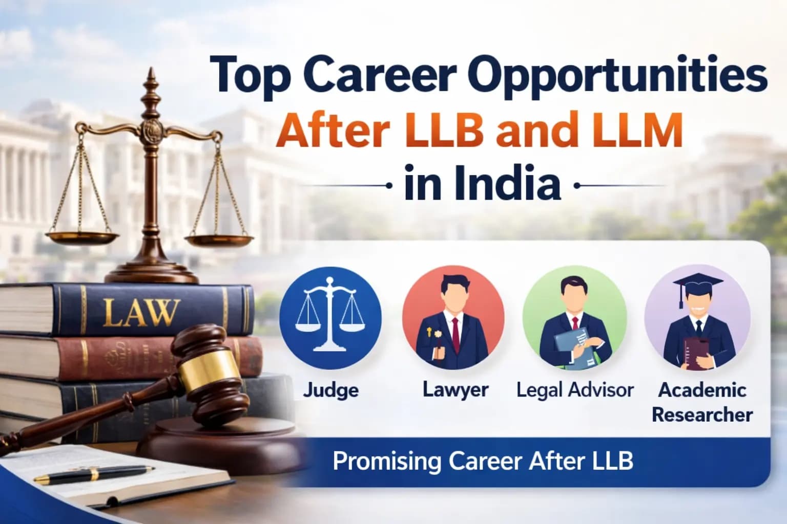 Top Career Opportunities After LLB and LLM in India