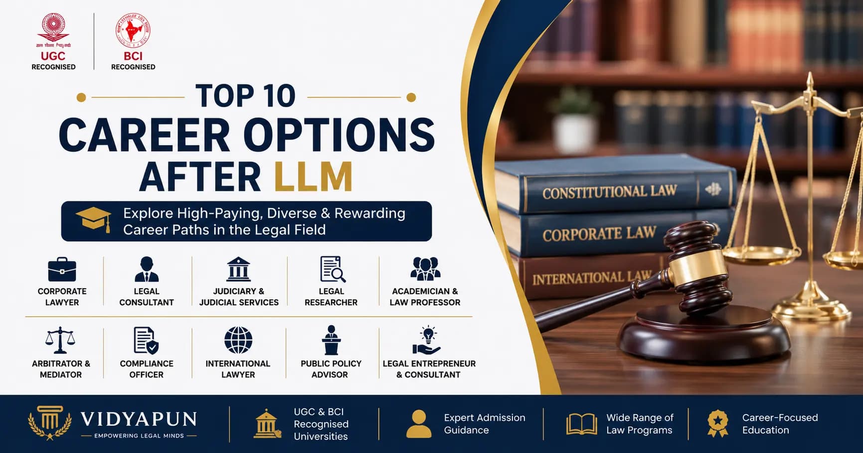 Top 10 Career Options After LLM