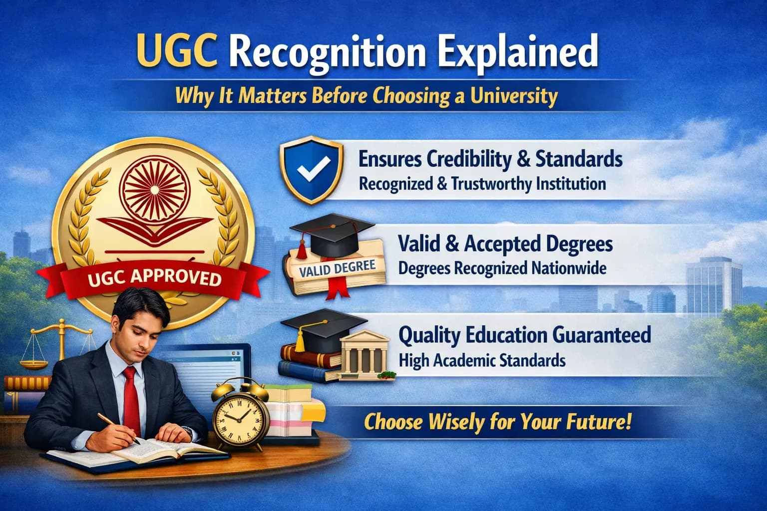 UGC Recognition Explained: Why It Matters Before Choosing a University