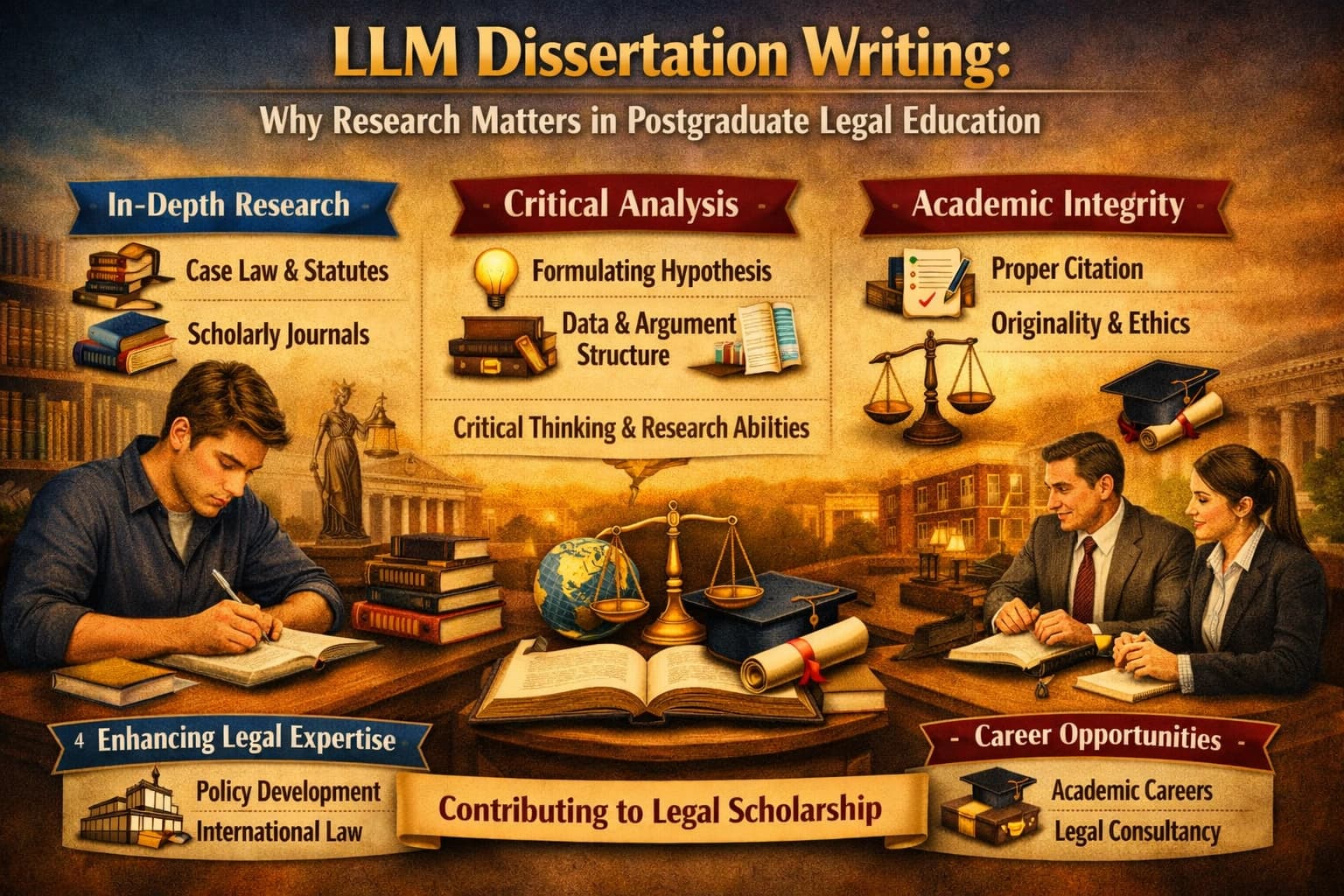 Understanding LLM Dissertation Writing: Why Research Matters in Postgraduate Legal Education