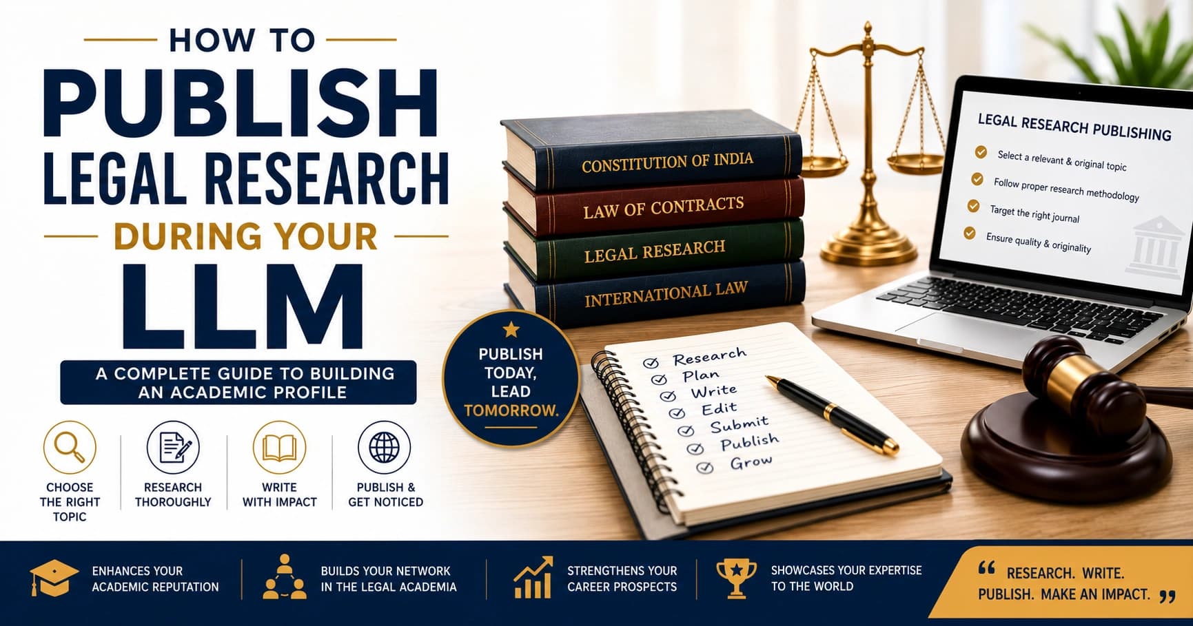 How to Publish Legal Research During Your LLM: A Complete Guide to Building an Academic Profile