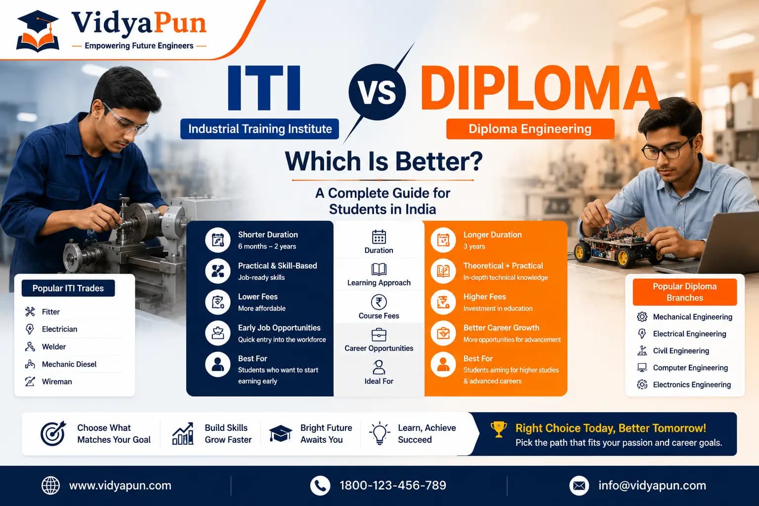 ITI vs Diploma Engineering: Which Is Better