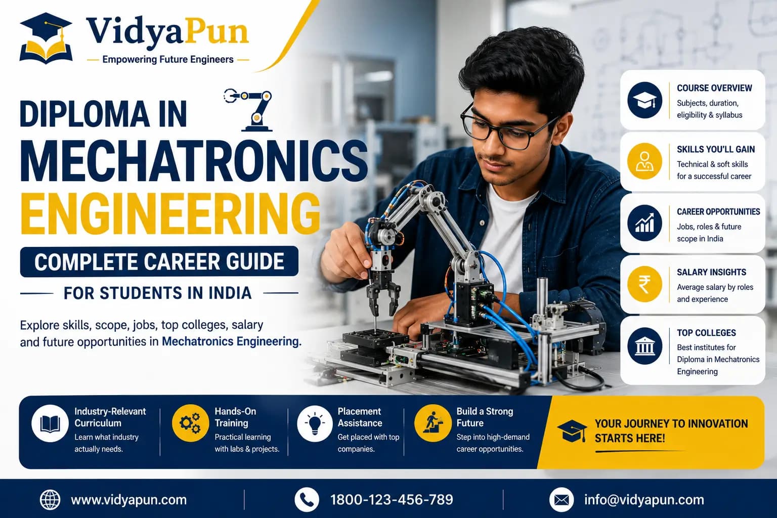 Diploma in Mechatronics Engineering: Career Guide